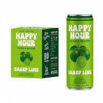 Happy Hour - Sharp Lime Tequila Seltzer 4 Pack (4 pack 355ml cans) (4 pack 355ml cans)
