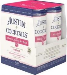 Austin Cocktails - Fred's Ruby Red 4 Pack 250 ML Cans (250ml 4 pack Cans) (250ml 4 pack Cans)