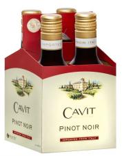 Cavit - Pinot Noir 4 Pack 187 ML Glass Bottles NV (4 pack 187ml)