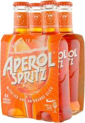 Aperol -  Spritz 4 Pack 200 ML Glass Bottles (200ml) (200ml)