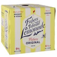 Fishers Island - Lemonade 4 pack (4 pack 355ml cans) (4 pack 355ml cans)
