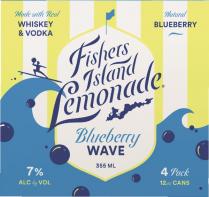 Fishers Island - Lemonade Blueberry Wave 4 Pack (4 pack 355ml cans) (4 pack 355ml cans)