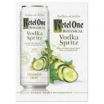 Ketel One - Botanical Cucumber & Mint Vodka Spritz 4 Pack 12 oz Cans (120)