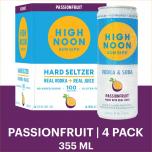 High Noon - Passionfruit 4 Pack Cans 0 (375)