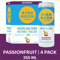 High Noon - Passionfruit 4 Pack (4 pack 355ml cans) (4 pack 355ml cans)